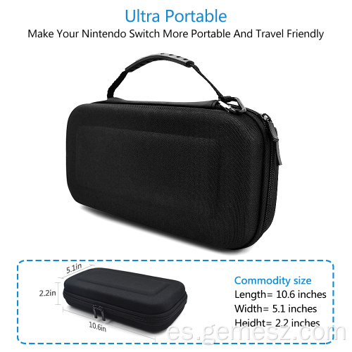 Bolsa de protección de almacenamiento de bolso de viaje para Nintendo Switch